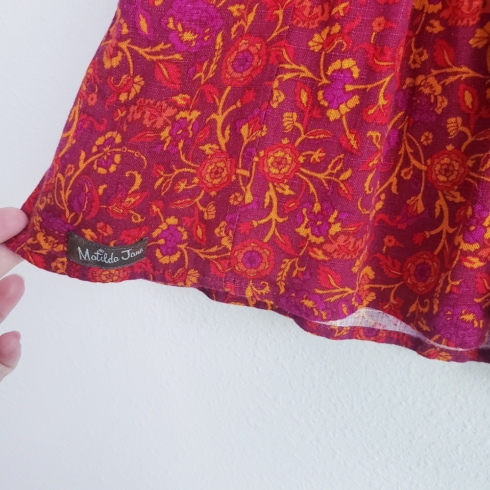 Matilda Jane Floral Ruffle Dress - Picture 5 of 7